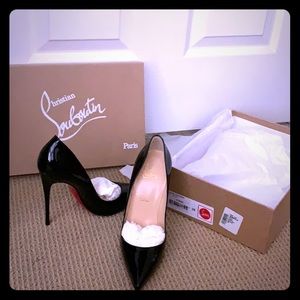 NEW Christian Louboutin So Kate 120 mm Patent Pump